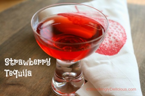 Strawberry Tequila on Shockingly Delicious