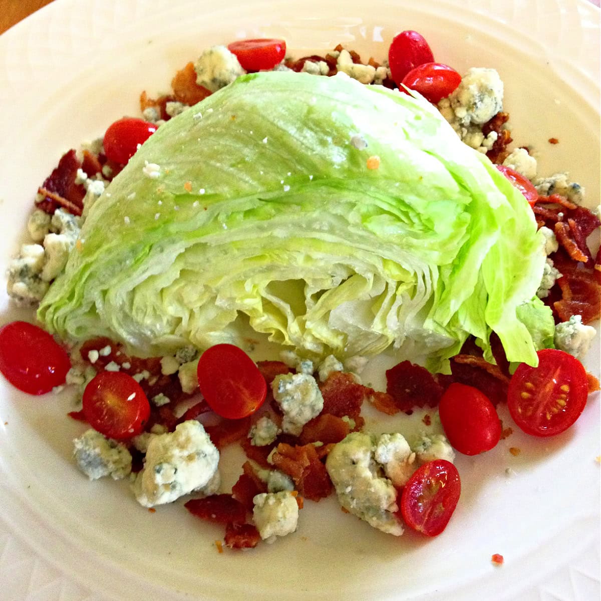 Wedge Salad on Shockingly Delicious