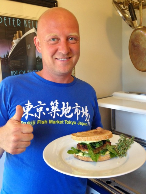 Herbed Aioli Fish Sandwich by chef Stefan Richter on Shockingly Delicious