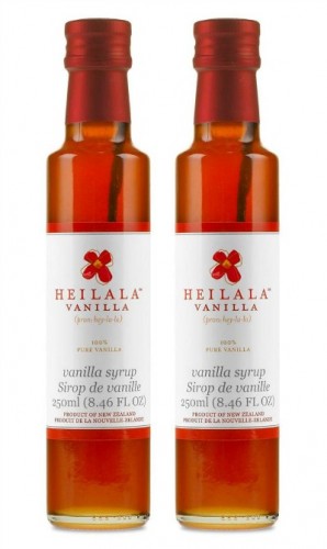 Heilala Vanilla Syrup 2 bottles