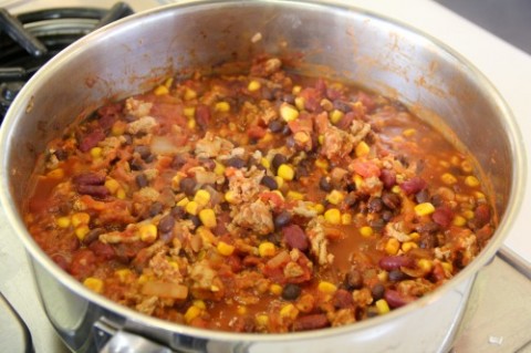 Heart-y Turkey Chili on Shockingly Delicious