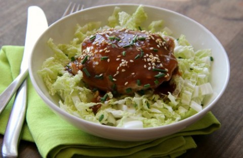 Sweet Sesame Crock-Pot Chicken on Shockingly Delicious