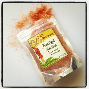 Alaea Red Hawaiian Sea Salt on Shockingly Delicious