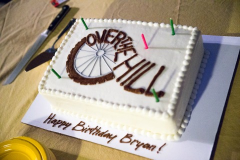 Bryan Gordon's 50th birthday cake Ken Scott Photo Bryan Gordon's 50th birthday cake Ken Scott Photo