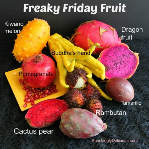 Freaky Fruits for Halloween |ShockinglyDelicious.com