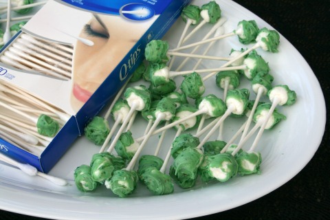 Shrek's Dirty Q-Tips for Halloween | ShockinglyDelicious.com