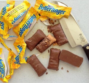 Butterfingers on Shockingly Delicious