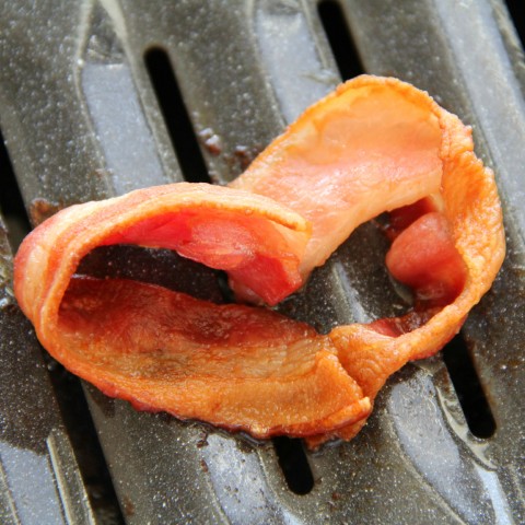 Bacon Hearts in the Oven | www.ShockinglyDelicious.com