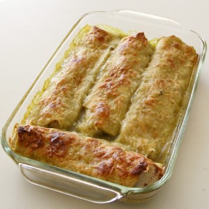 Vegetarian Wet Burritos