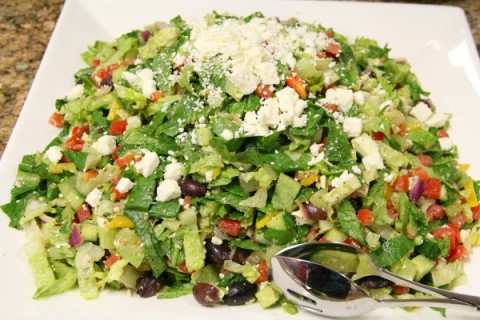 Glowing Greek Salad