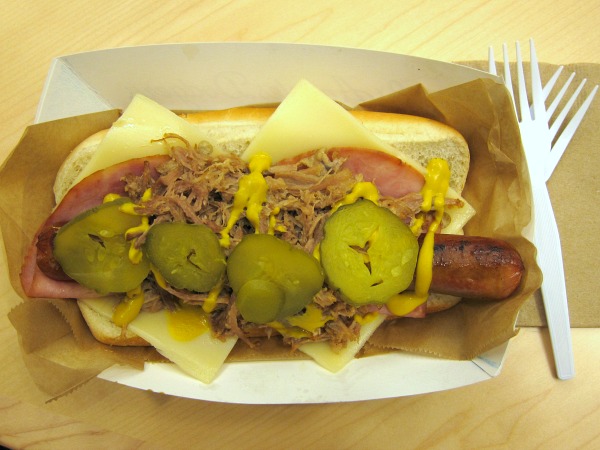 Cuban Dog at Dodger Stadium | ShockinglyDelicious.com