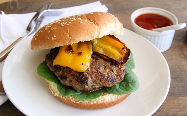 Orange Habanero Lamb Burgers | ShockinglyDelicious.com