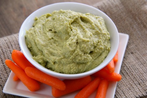 Avocado Hummus (Vegan) | ShockinglyDelicious.com