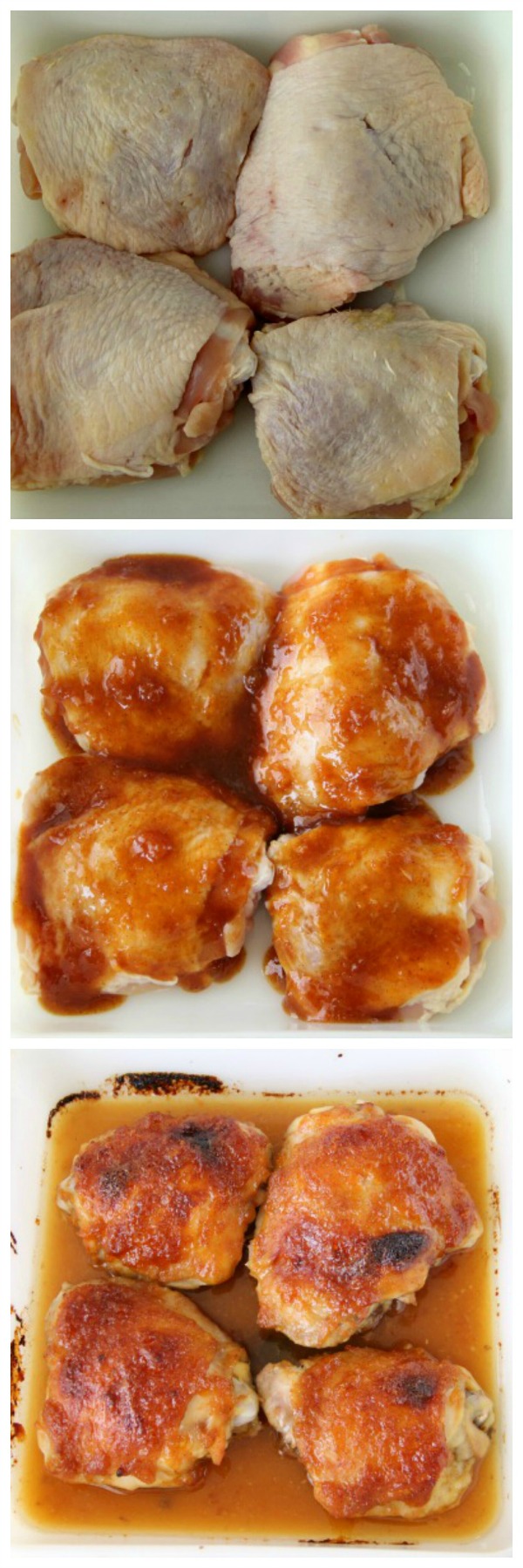 Apricot-Lacquered Chicken Thighs | www.ShockinglyDelicious.com