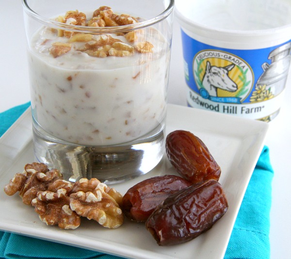 Moroccan Goat Yogurt with Dates and Preserved Lemon | Shockingly Delicious.com