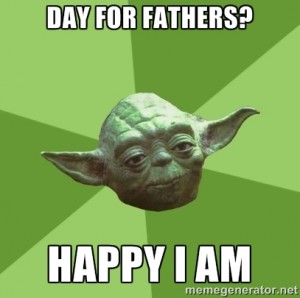 Yoda Father's Day on Shockingly Delicious