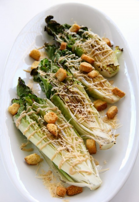 Grilled Caesar Salad | ShockinglyDelicious.com