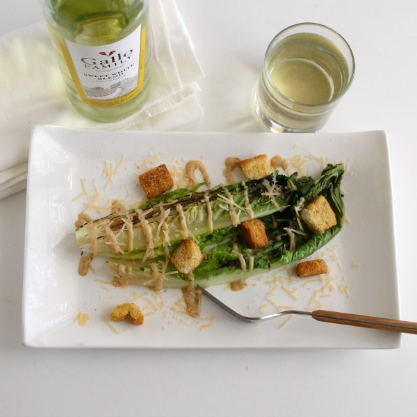 Grilled Caesar Salad | ShockinglyDelicious.com