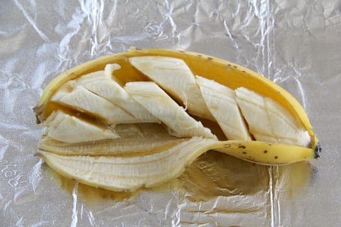 Grilled S’Mores Banana Splits | ShockinglyDelicious.com