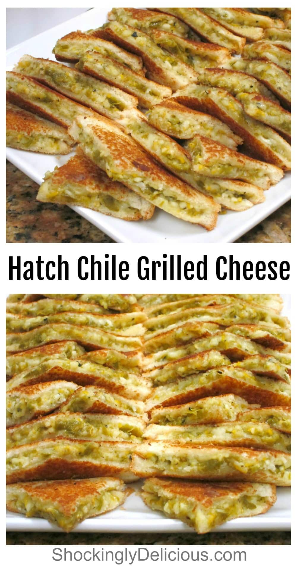 Harch Chile Grilled Cheese Sandwich photo collage