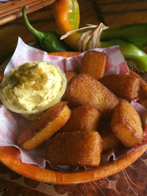 Garlicky Hatch Chile Butter: Butter gets a flavor jolt from garlic, Hatch chiles and a few other seasonings to lift it into memorable territory. Use on corn bread, baked potato or grilled steak.