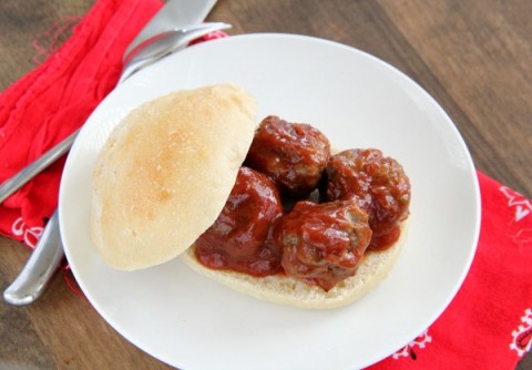 Meatball Lover's Sandwich | ShockinglyDelicious.com 