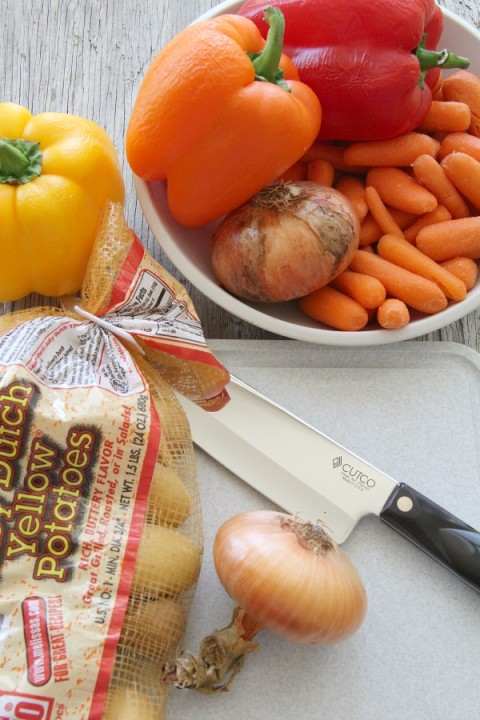 Fall Harvest Roasted Vegetable Bowl | www.ShockinglyDelicious.com