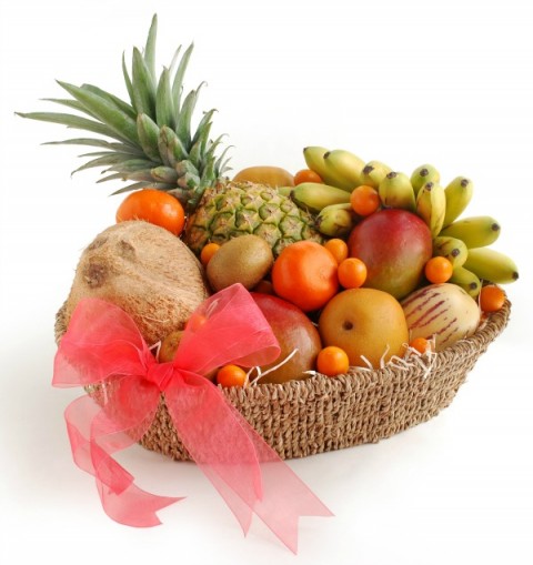 Fabulous Fruit Fare Basket from Melissas Produce