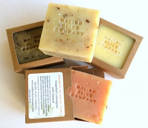 Malibu Olive Co Olive Oil Soaps on Shockingly Delicious