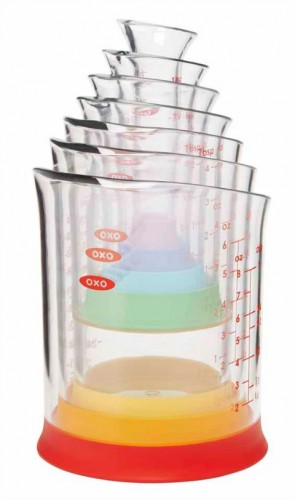 7-piece measuring beaker set from OXO