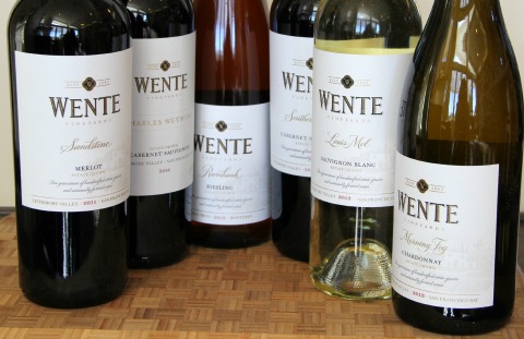 Wente Vineyards wines on ShockinglyDelicious.com