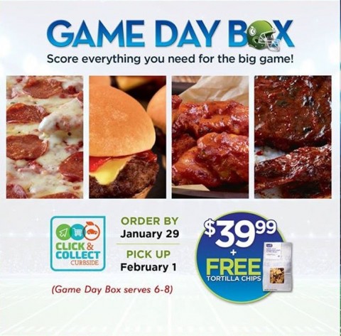 Game day grub the easy way! Fresh & Easy Game Day Box | ShockinglyDelicious.com