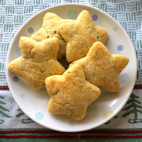 Herb and Garlic Biscuits | Savory Herb Biscuit Recipe | ShockinglyDelicious.com