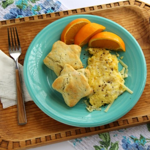 Herb and Garlic Biscuits | Savory Herb Biscuit Recipe | ShockinglyDelicious.com