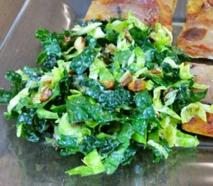 Kale salad recreated by AmyM4gic on ShockinglyDelicious.com