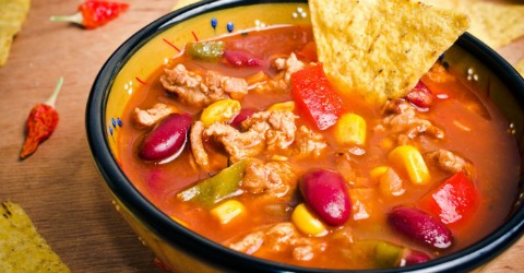 Slow Cooker Taco Soup from Totally the Bomb on ShockinglyDelicious