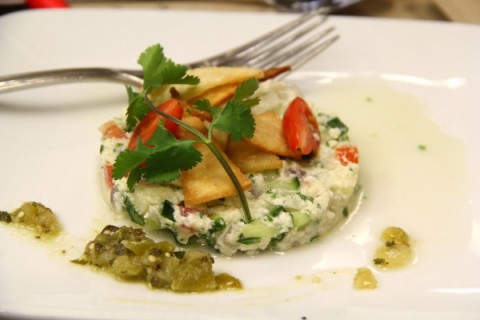 Citrus Salad with Queso Fresco Panela and Cotija at Cacique