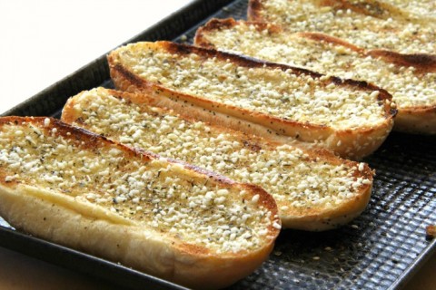 Epic Garlic Bread | Best Garlic Bread Recipe with Oregano and Parmesan for National Garlic Day | ShockinglyDelicious.com