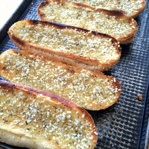 Epic Garlic Bread recipe on ShockinglyDelicious.com