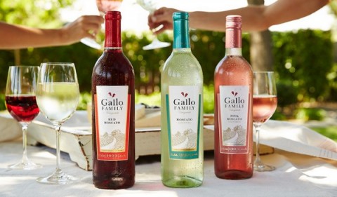 Gallo Family Vineyards Moscato wines