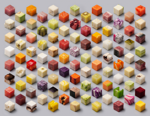 Can You Identify These 98 Foods Cut Into Identical Cubes