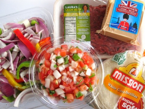 Ingredients for Beef Migas recipe on ShockinglyDelicious.com