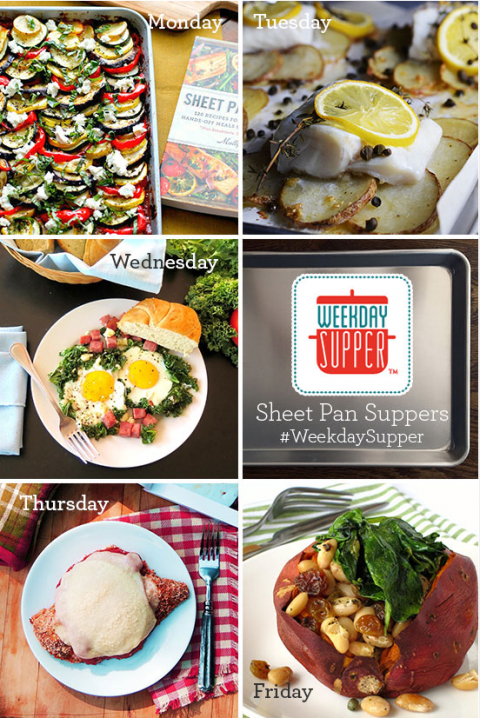 More Sheet Pan Suppers for #WeekdaySupper