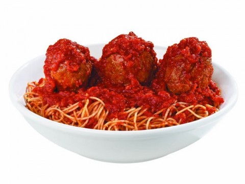 Spaghetti and Meatballs at Buca di Beppo | Throw your graduation party at Buca di Beppo | ShockinglyDelicious.com