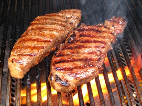 Garlic Ginger Soy Grilled Steaks: A simple soy-ginger-garlic marinade can take your steak to a whole new level. 