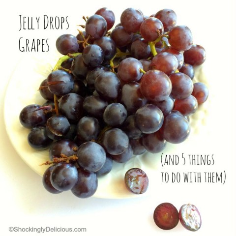 Introducing Jelly Drops Grapes | Delicious cross between Thompson Seedless and Concord Grape | ShockinglyDelicious.com