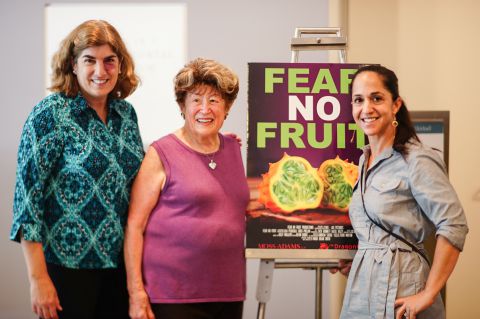 Dorothy Reinhold, Frieda Caplan and Valentina Wein at Fear No Fruit screening