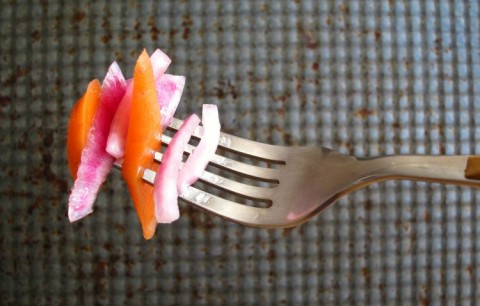 Quick Mexican Pickled Onions and Carrots are traditional garnishes or condiments offered at Mexican restaurants as a flavor brightener. Make your own in 30 minutes.