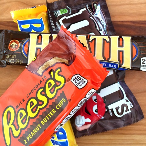 Leftover Halloween Candy on ShockinglyDelicious.com