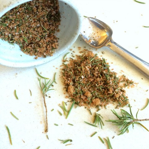 Herb and spice mix for Best Bar Nuts on ShockinglyDelicious.com